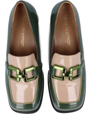Zapatos de tacón de Mujer NOA HARMON MUJER MOCASINES BEN MULTI- VERDE