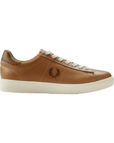 Zapatillas deporte de Hombre FRED PERRY ZAPATILLAS PIEL HOMBRE SPENCER LEATHER FERD PERRY B4334 MARRóN