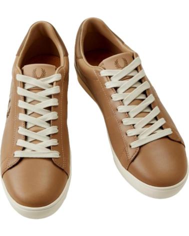 Zapatillas deporte de Hombre FRED PERRY ZAPATILLAS PIEL HOMBRE SPENCER LEATHER FERD PERRY B4334 MARRóN