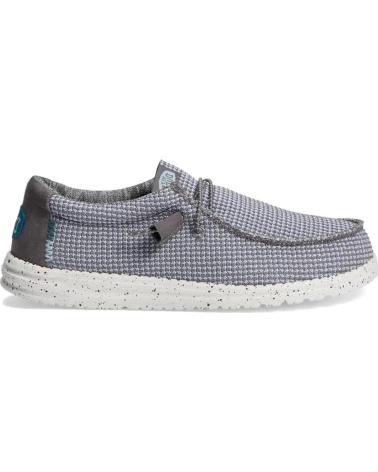 Mocasines de Hombre HEY DUDE ZAPATOS DUDE WALLY SPORT MESH 40403 GREY