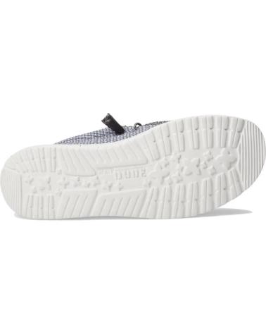 Man Mocasines HEY DUDE ZAPATOS DUDE WALLY SPORT MESH 40403 GREY