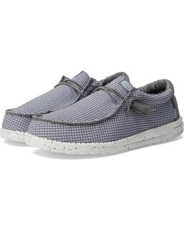 Man Mocasines HEY DUDE ZAPATOS DUDE WALLY SPORT MESH 40403 GREY