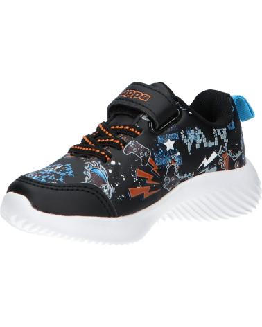 Deportivas de Niña y Niño KAPPA 351I7VW FARIS NIF EV A0G BLACK-ORANGE