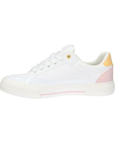 Esportes  de Mulher e Menina KAPPA 381P8FW MIA JUNIOR LACE A09 WHITE-PINK LT-YELLOW VANILLA