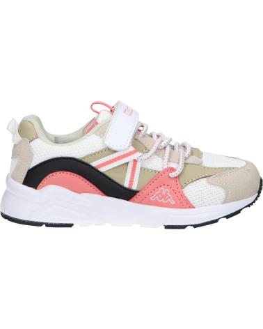 Deportivas de Niña KAPPA 331F7SW LONDON A32 WHITE-PINK