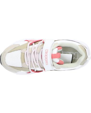 Deportivas de Niña KAPPA 331F7SW LONDON A32 WHITE-PINK