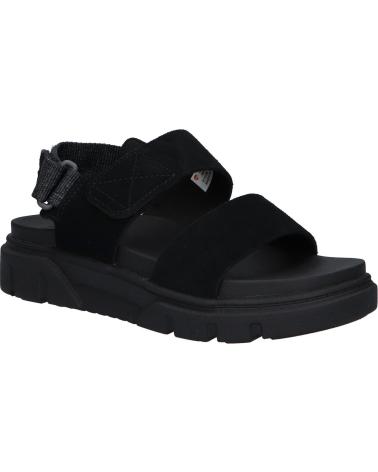 Sandálias de Mulher TIMBERLAND A61N4 GREYFIELD SANDAL EK41 BLACK SUEDE