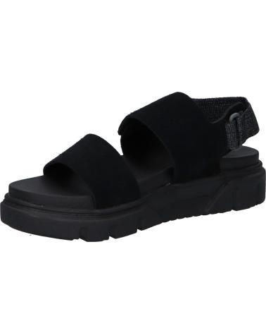 Sandálias de Mulher TIMBERLAND A61N4 GREYFIELD SANDAL EK41 BLACK SUEDE