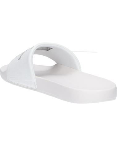 Chanclas de Hombre CALVIN KLEIN YM0YM00061 SLIDE MONOGRAM YBR BRIGHT WHITE-BLACK