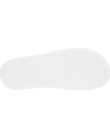 Chanclas de Hombre CALVIN KLEIN YM0YM00061 SLIDE MONOGRAM YBR BRIGHT WHITE-BLACK