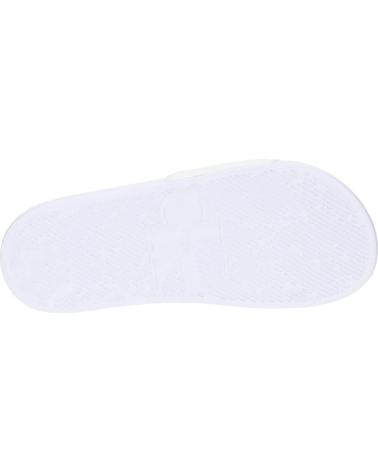 Chanclas de Mujer CALVIN KLEIN YW0YW00103 SLIDE MONOGRAM 01W BRIGHT WHITE-BLACK