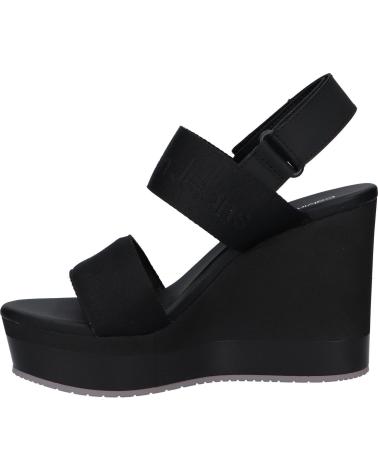Sandalias de Mujer CALVIN KLEIN YW0YW01360 WEDGE SANDAL 0GO BLACK