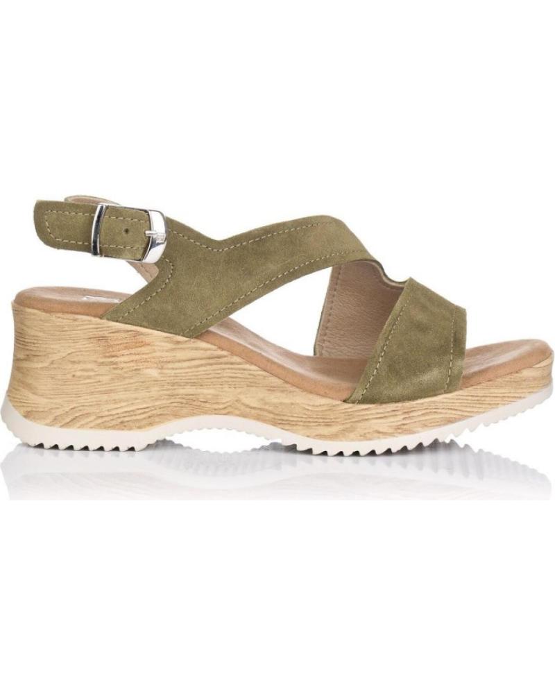 Sandalias-De-Mujer-DORKING-CUNAS-D9035-KAKI-VERDE