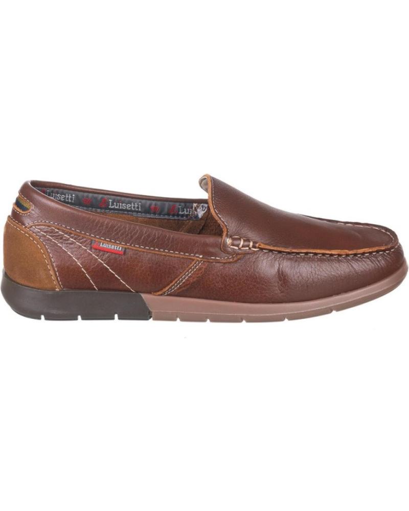 Schuhe für Herren LUISETTI ZAPATOS DE SPORT 29300 HOMBRE CUERO MARRóN