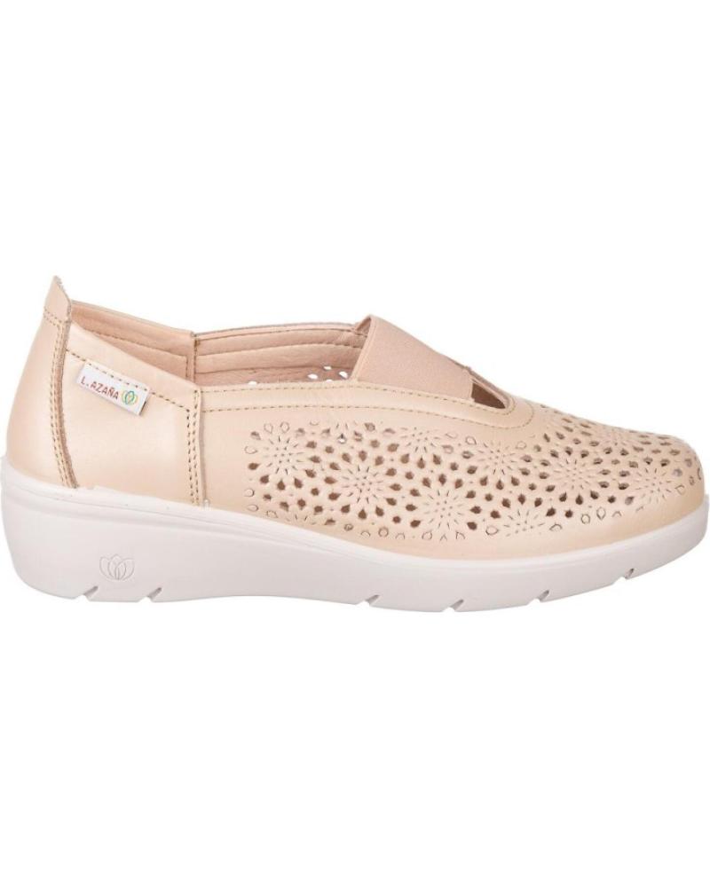 Chaussures pour Femme LAURA AZAÑA ZAPATOS DE SPORT LAURA AZANA 26812 MUJER BEIG BEIGE