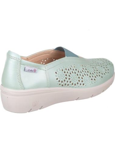 Zapatos de Mujer LAURA AZAÑA ZAPATOS DE SPORT LAURA AZANA 26812 MUJER TURQUESA