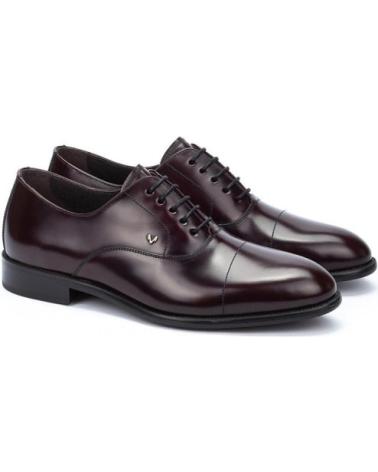 Zapatos de Hombre martinelli CORDONES ARLINGTON 1691 BURDEOS ROJO