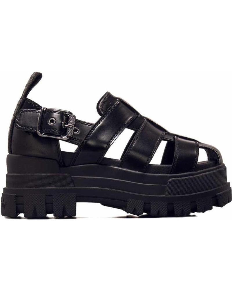 Sandalias de Mujer BUFFALO SANDALIAS PLANAS ASPHAFSH MUJER NEGRO