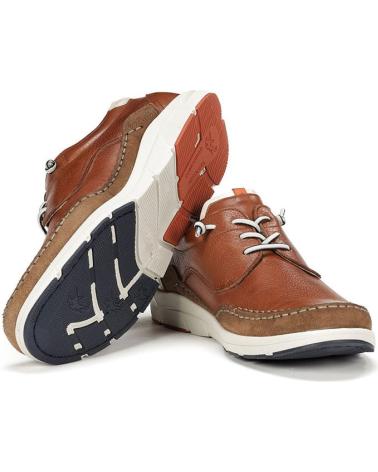 Sapatos de Homem FLUCHOS INFORMALES HOMBRE MODELO F1986 COLOR MARRON CUERO CUERO