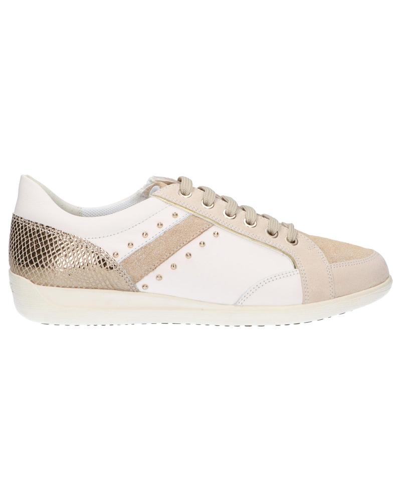 Woman Zapatillas deporte GEOX D0468H 08577 D MYRIA C0716 OFF WHITE-BEIGE