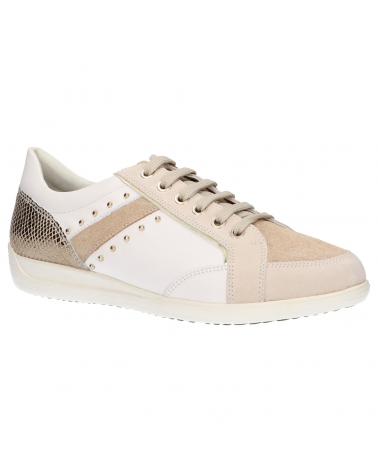 Woman Zapatillas deporte GEOX D0468H 08577 D MYRIA C0716 OFF WHITE-BEIGE