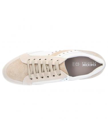 Woman Zapatillas deporte GEOX D0468H 08577 D MYRIA C0716 OFF WHITE-BEIGE