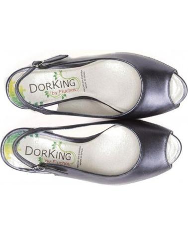 Zapatos de Mujer DORKING ZAPATOS DE TACON D6604 MUJER MARINO AZUL