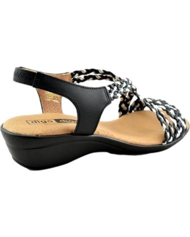Sandalias de Mujer calzadomania SANDALIA TRENZADA NEGRO