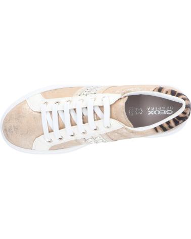 Sportschuhe für Damen GEOX D02FED 077BN D PONTOISE C5258 SAND-LT GOLD