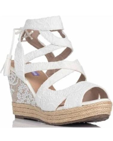 Sandalias de Mujer mandarina SANDALIA CUNA ALTA PARA MUJER KELLY COLOR BLANCO BLANCO