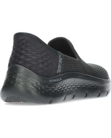 Sapatilhas de Mulher SKECHERS DEPORTIVA SLIP-INS GO WALK FLEX 124963 NEGRO