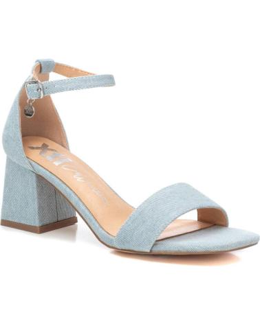 Sandales pour Femme xti SANDALIA DE MUJER CON TACON DE 6 CM CON CIERRE DE HEBIL JEANS