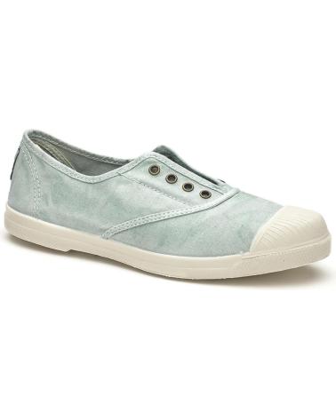 Zapatos de Mujer NATURAL WORLD ZAPATILLAS LONA 102E MUJER TURQUESA TURQUESA
