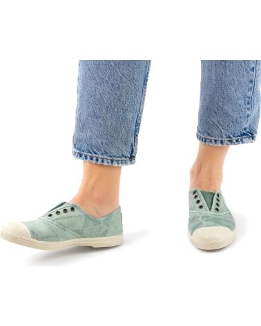Zapatos de Mujer NATURAL WORLD ZAPATILLAS LONA 102E MUJER TURQUESA TURQUESA
