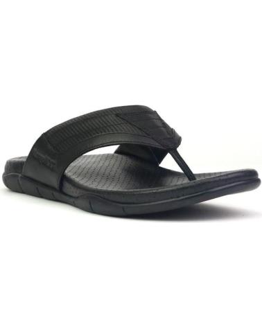 Sandalias de Hombre KANGAROOS SANDALIA CABALLERO PIEL NEGROPIEL NEGRO