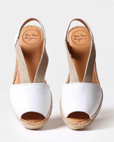 Sandalias de Mujer TONI PONS SANDALIAS MUJER MODELO ETNAT COLOR BLANCO BLANC BLANC