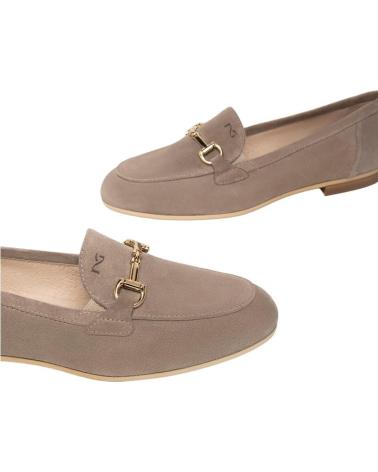 Halbschuhe für Damen NERO GIARDINI VELOUR CARRARA 8191 E318213D BEIGE VARIOS COLORES