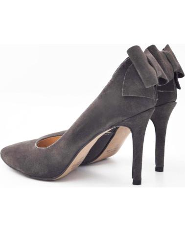 Zapatos-De-Mujer-EVA-MAÑAS-SALON-DE-PIEL-ABIERTO-LATERAL-LAZO-TRASERO-1502-GRIS