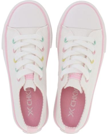 girl Trainers CHIKA10 CITY UP KIDS 26 BLANCO-WHITE