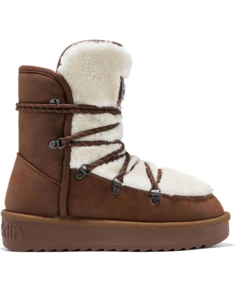 BOTAS DE MUJER D FRANKLIN NIORDIC FUR CAMEL DFSH370005