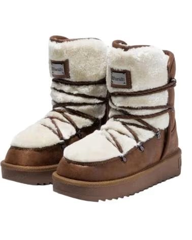 BOTAS DE MUJER D FRANKLIN NIORDIC FUR CAMEL DFSH370005