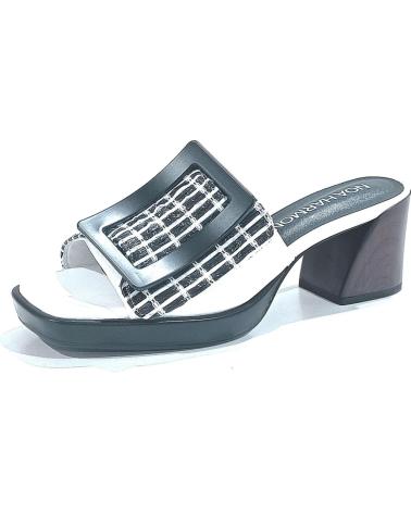 Sandalias de Mujer NOA HARMON SANDALIA DE VESTIR SINTETICA CON TACON Y PLATAFORMA BLANCO