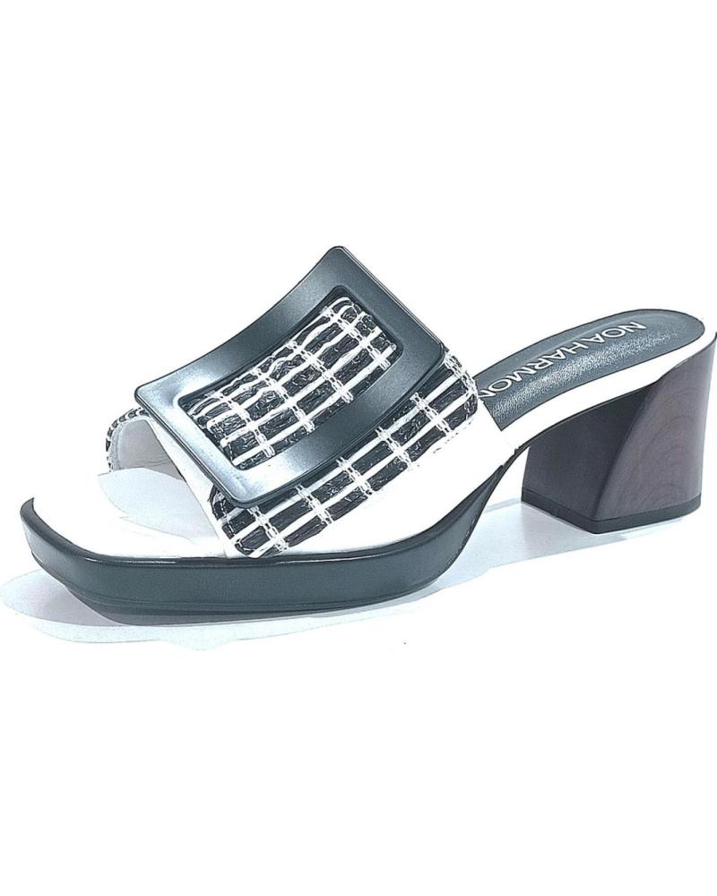 Sandalias de Mujer NOA HARMON SANDALIA DE VESTIR SINTETICA CON TACON Y PLATAFORMA BLANCO