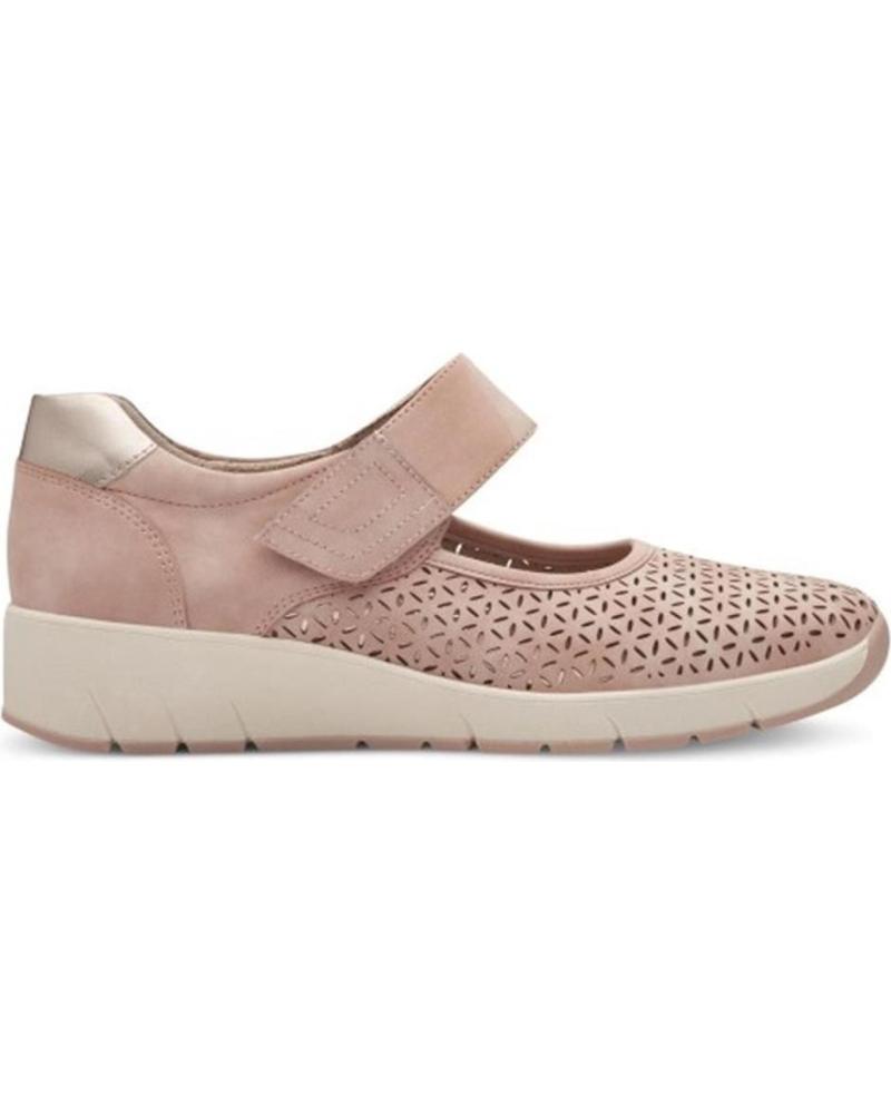 Zapatos de Mujer  24644 TEJIDO ROSA