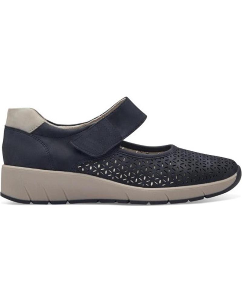 Zapatos de Mujer  24644 TEJIDO AZUL