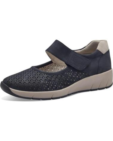 Zapatos de Mujer  24644 TEJIDO AZUL