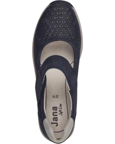 Zapatos de Mujer  24644 TEJIDO AZUL