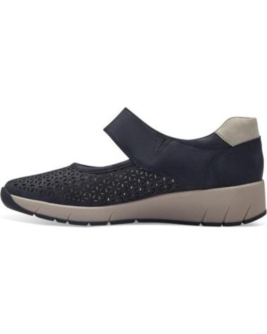 Zapatos de Mujer  24644 TEJIDO AZUL