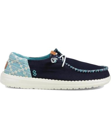 Zapatos de Mujer HEY DUDE WENDY FUNK AZUL