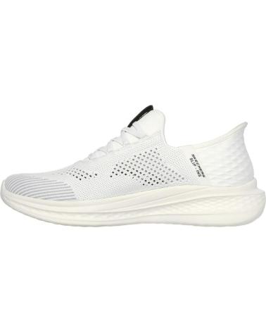 Sportschuhe für Herren SKECHERS SLADE - QUINTO BLANC BLANCO